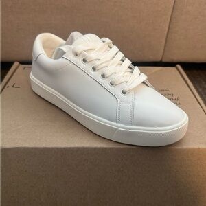 White Leather Sneakers